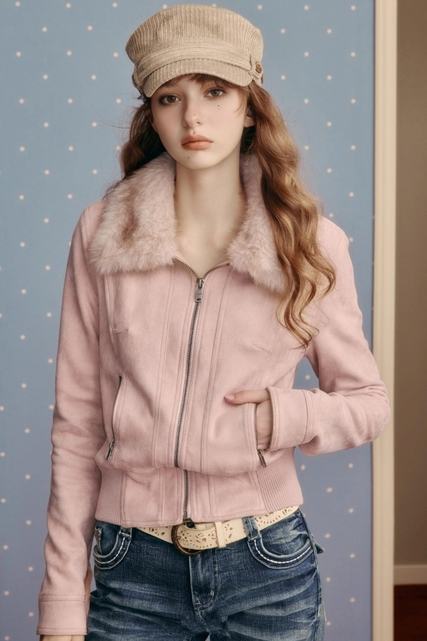 Winter Fur Collar Jacket