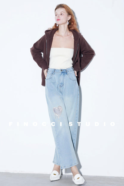 Eco-Friendly Fleece-Lined Jeans