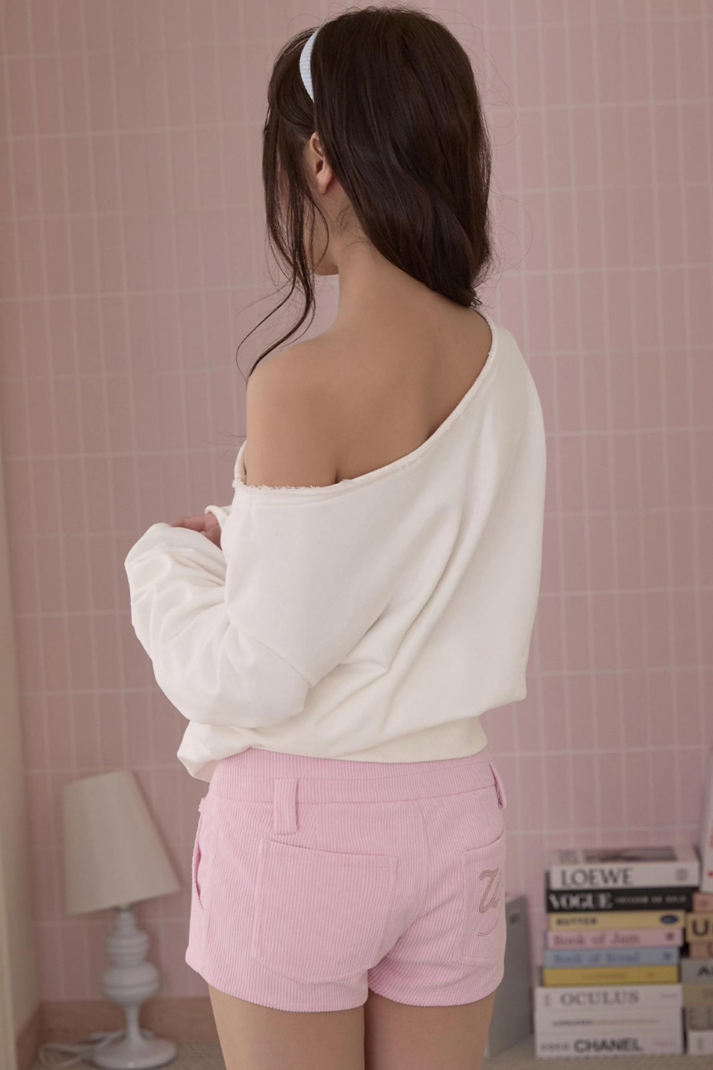 Retro Sweet Corduroy Shorts