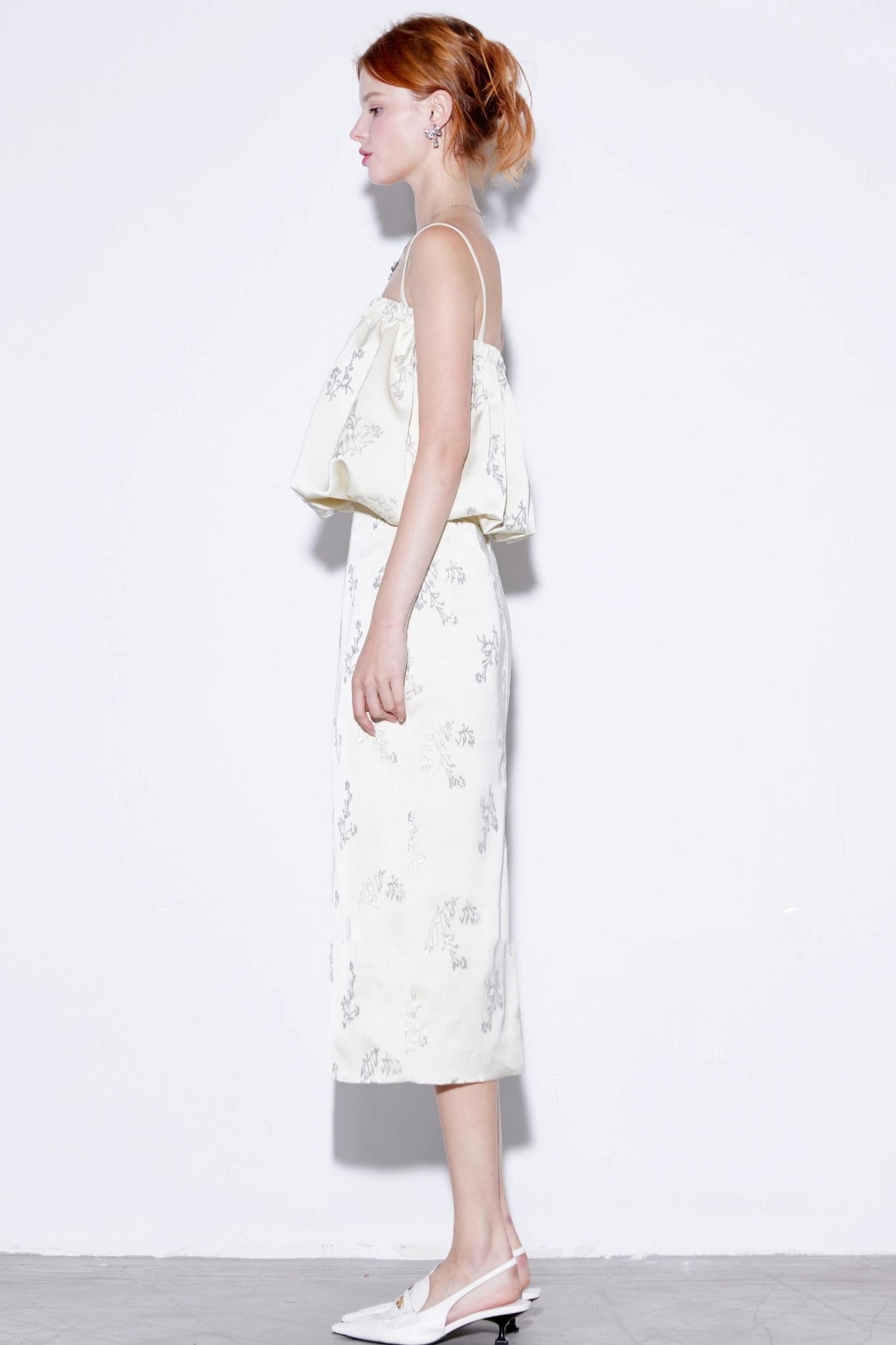 Silver Branches Luxury Suit Set-Up