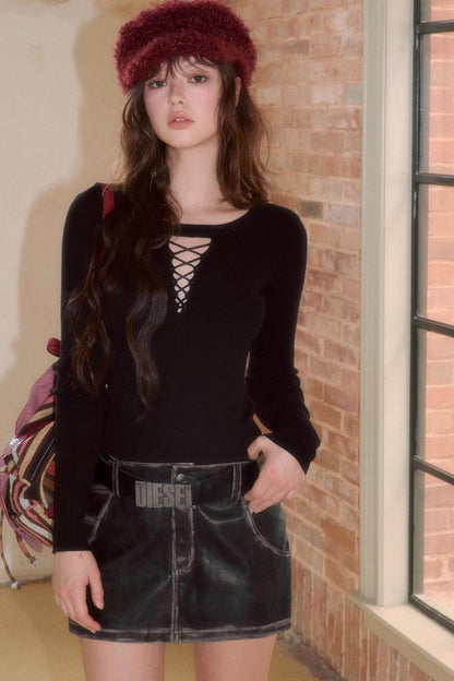 Retro Trendy Cool Short Skirt