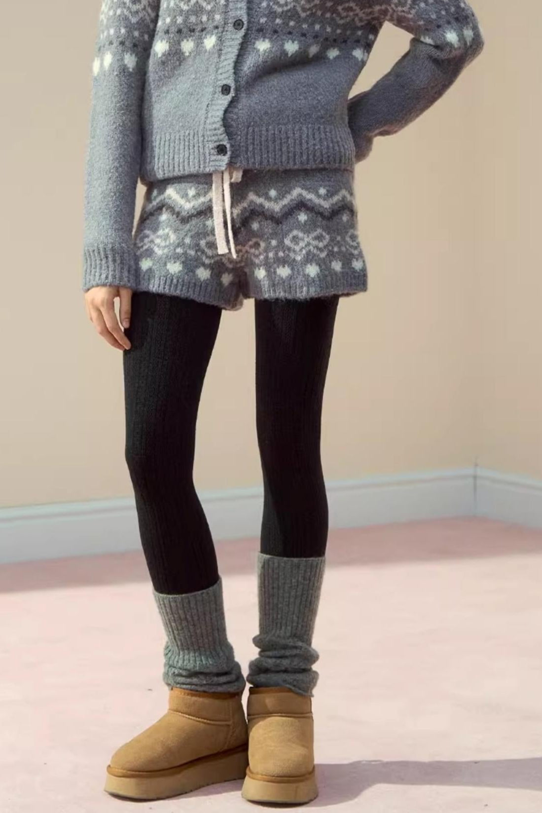 Sunset Knitted Jacket Set-Up