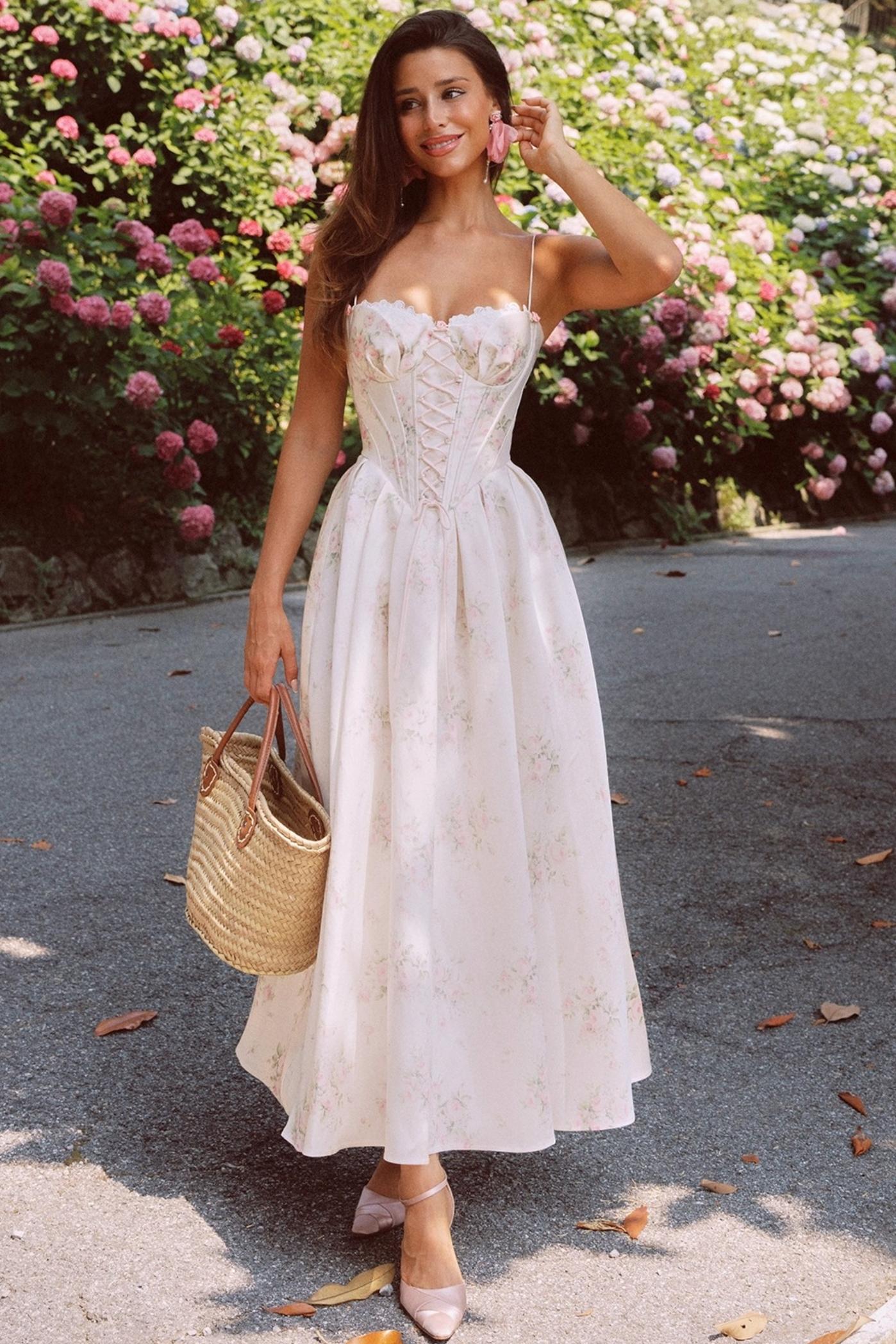 French Satin Slip Dress