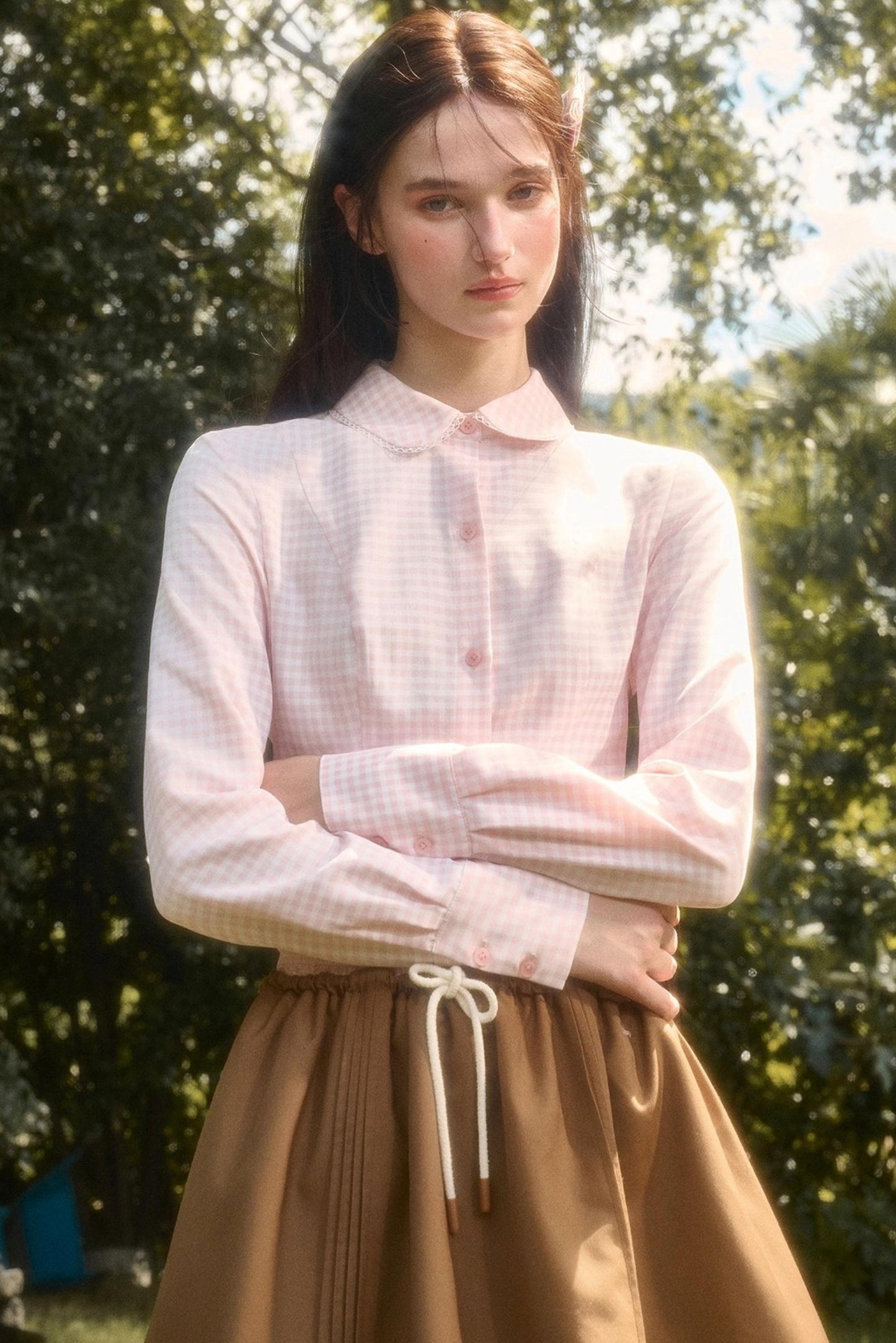 Organic Cotton Layered Skirt