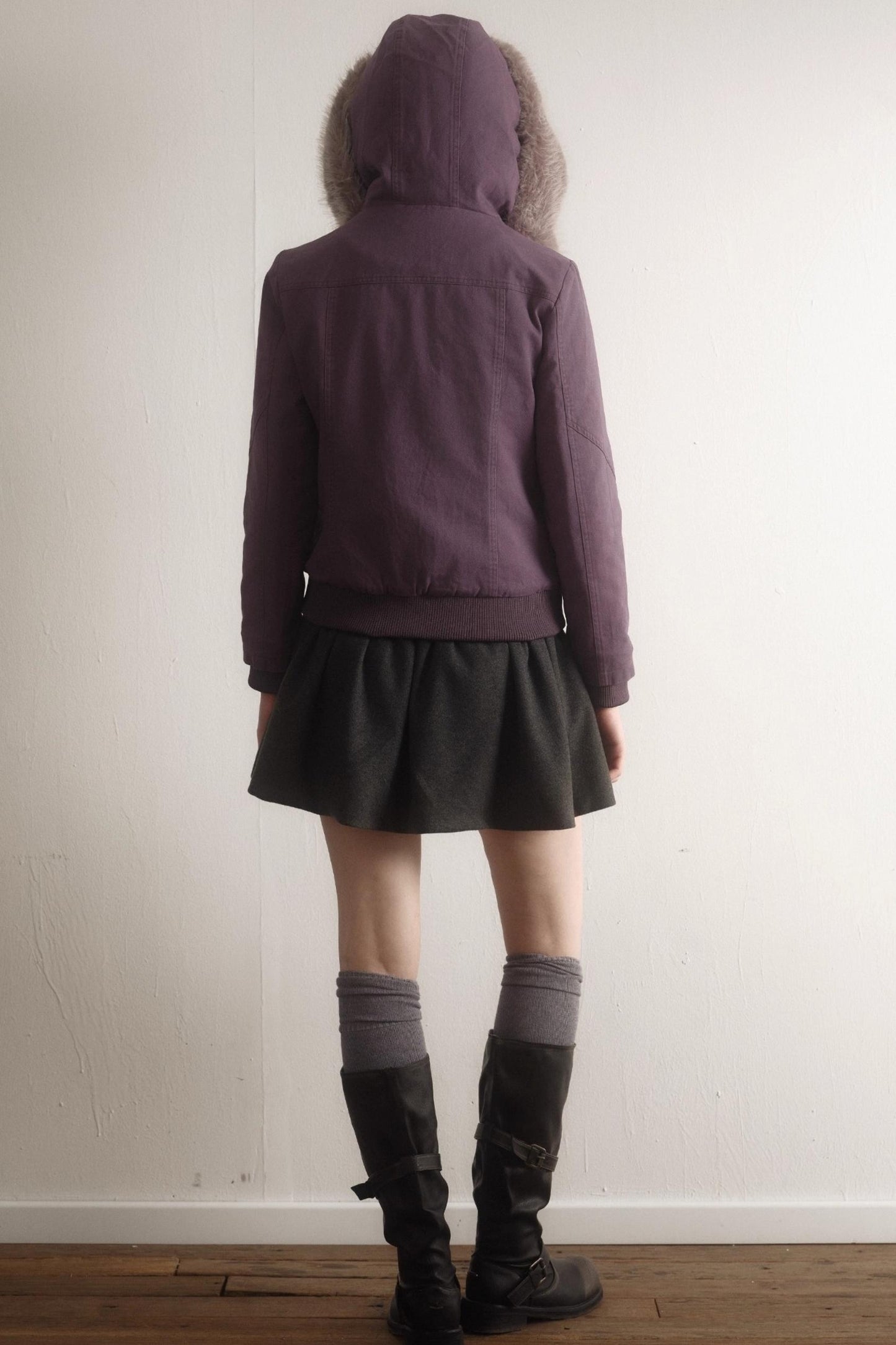 Purple Washed Vintage Jacket