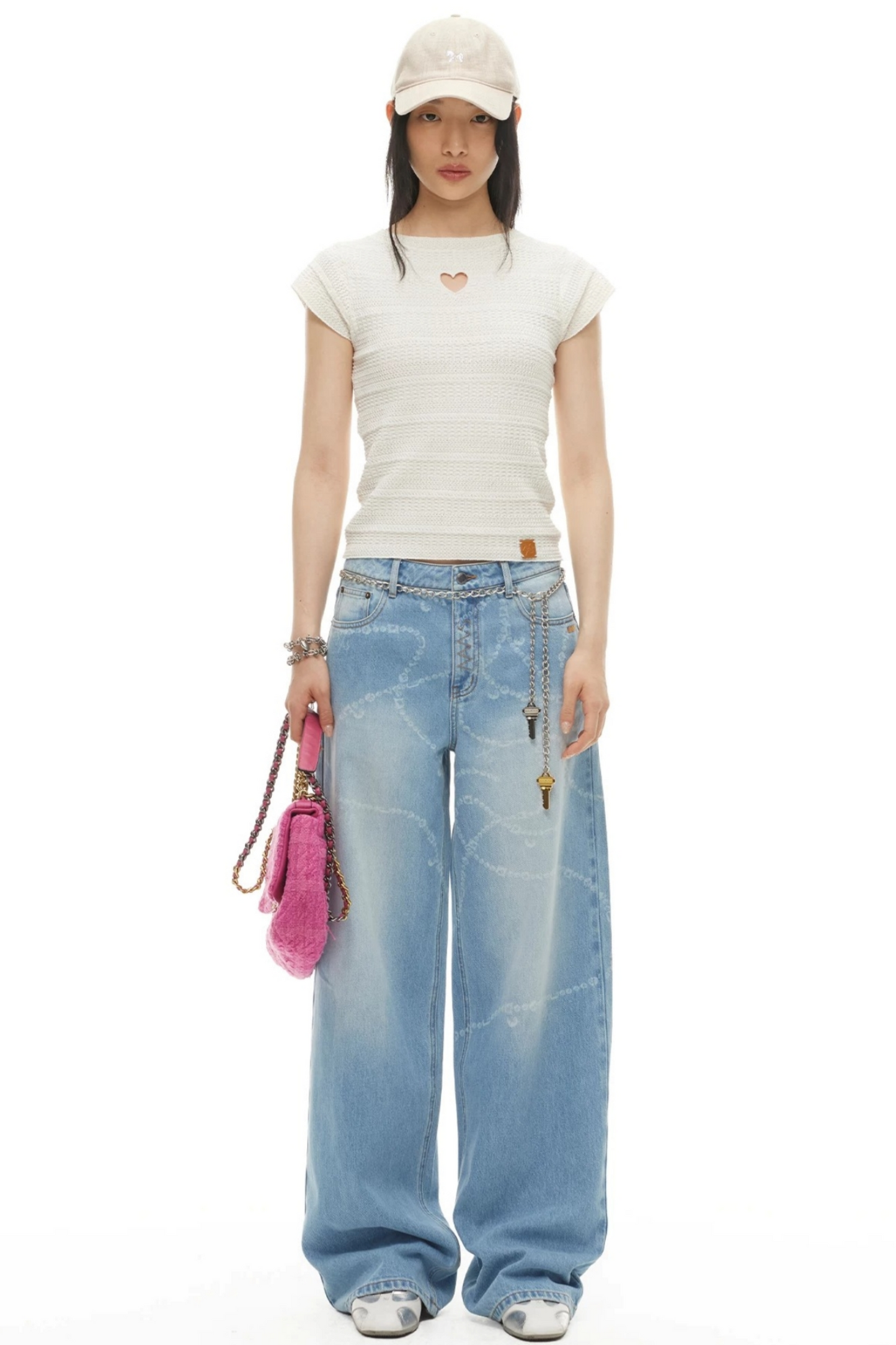 Heartbeat Linen Flutter Sleeve Top
