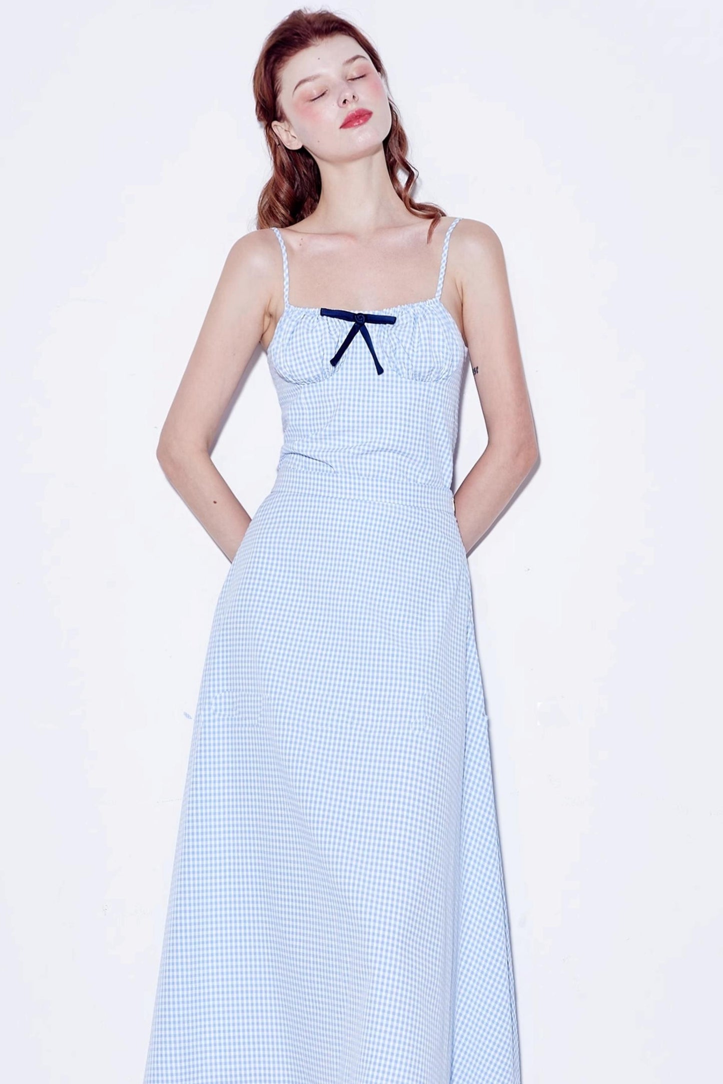 Checkered Sweetheart Summer Skirt Set-Up