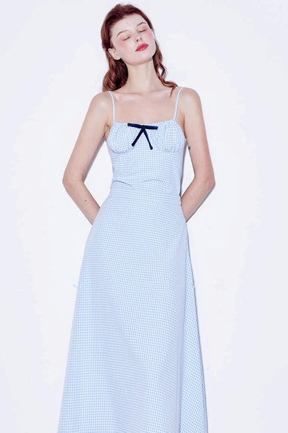 Checkered Sweetheart Summer Skirt Set-Up