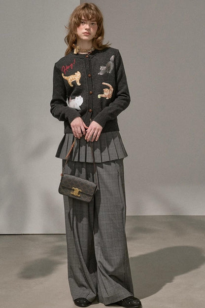 Sweet Kitten Knit Cardigan