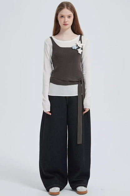 Autumn Niche Knitted Vest Top