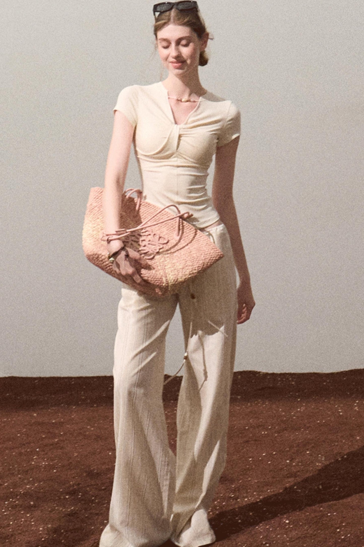 Amber Striped Pants Set-Up