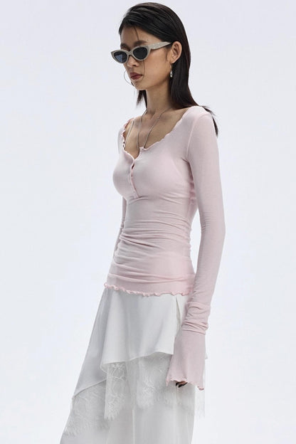 Fungus Edge Long-Sleeved Top