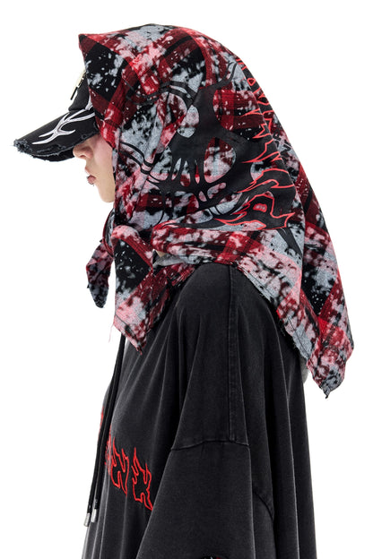 Art Spray Print Scarf