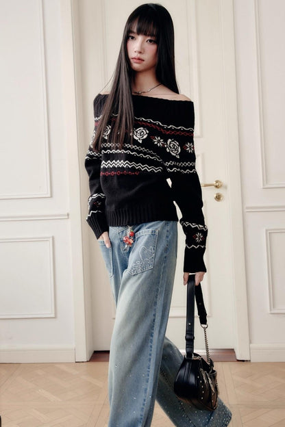 Pure Stardust 와이드 레그 팬츠
