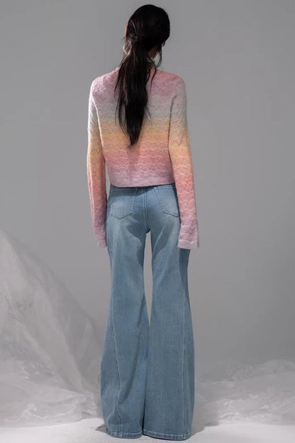 Starlight Blue Rhinestone Jeans