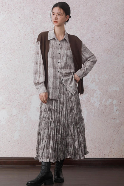 Autumn Tie-Dye Shirt