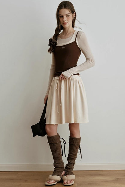 Light Tencel Wool Crew Neck T-Shirt