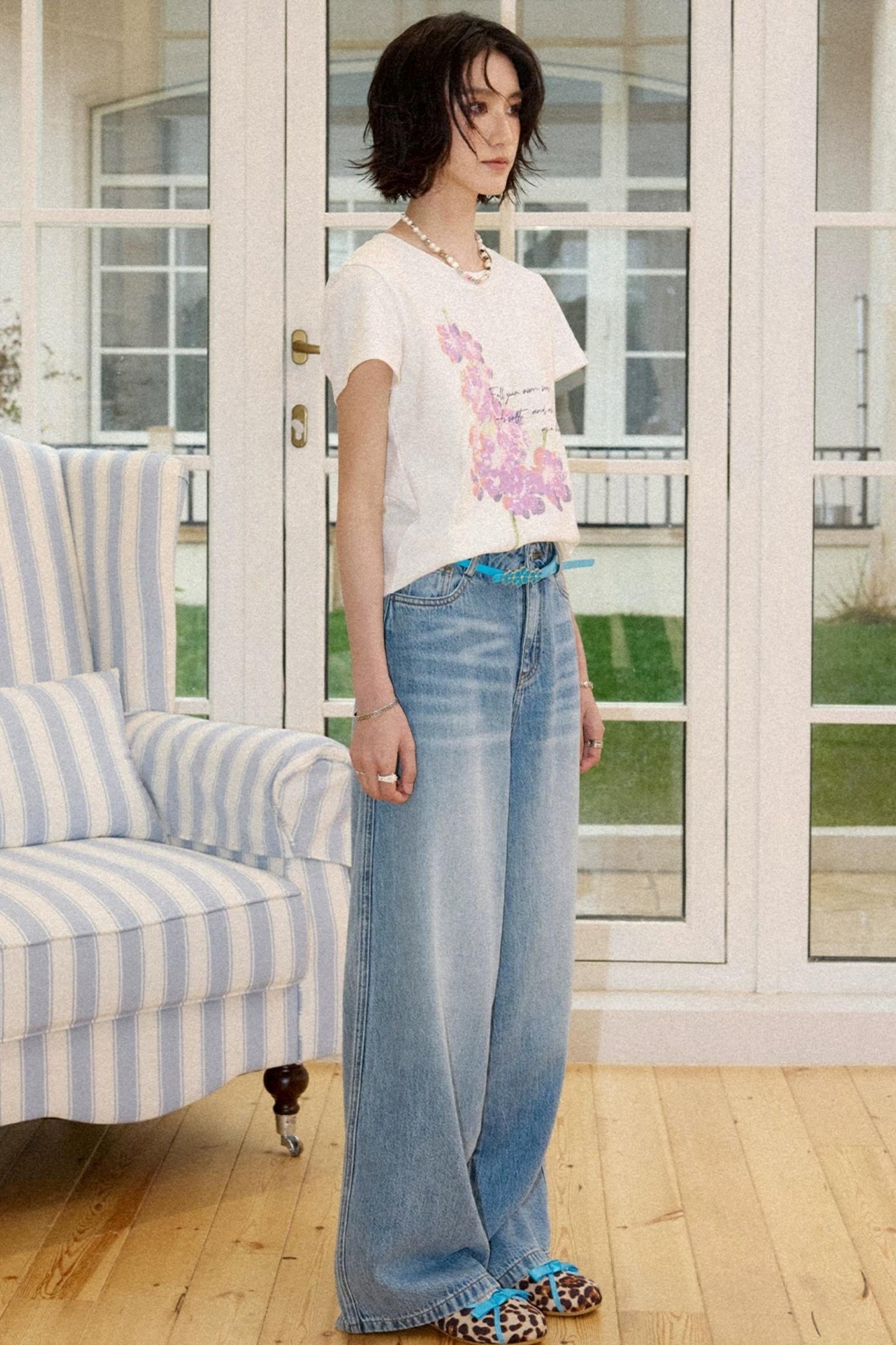 Tencel Hemp Wide-Leg Pants