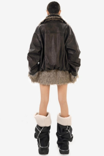 Reversible Leather Jacket Set-Up