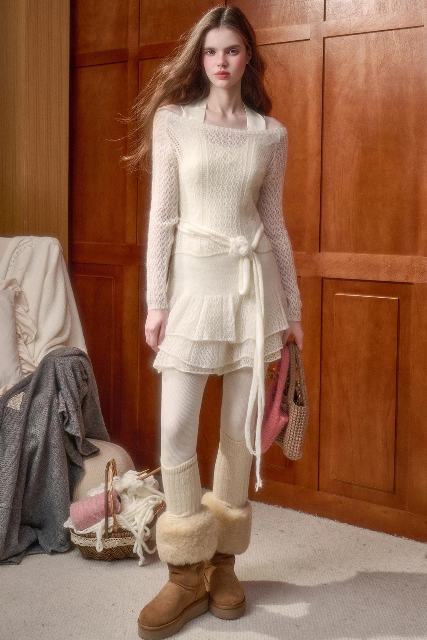 Mohair Wool Cloud Soft Suit Set-Up