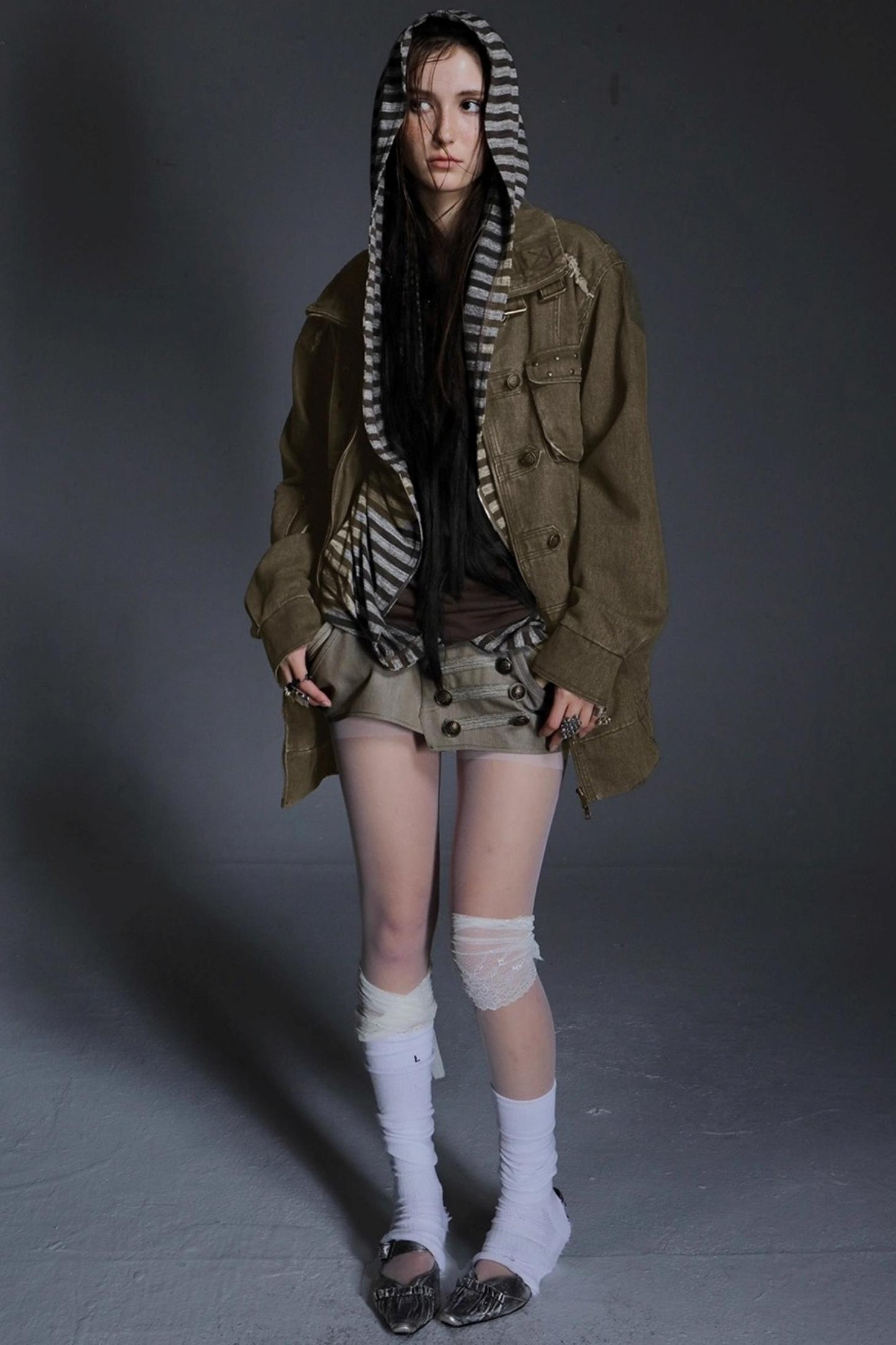 Autumn Original Puffy Cut Short Skirt