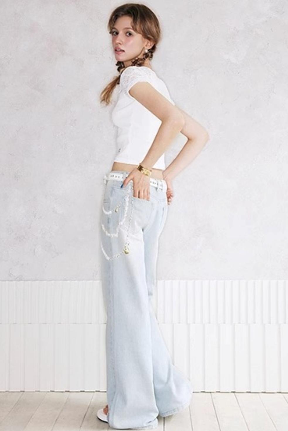 Vintage Pearl Jeans