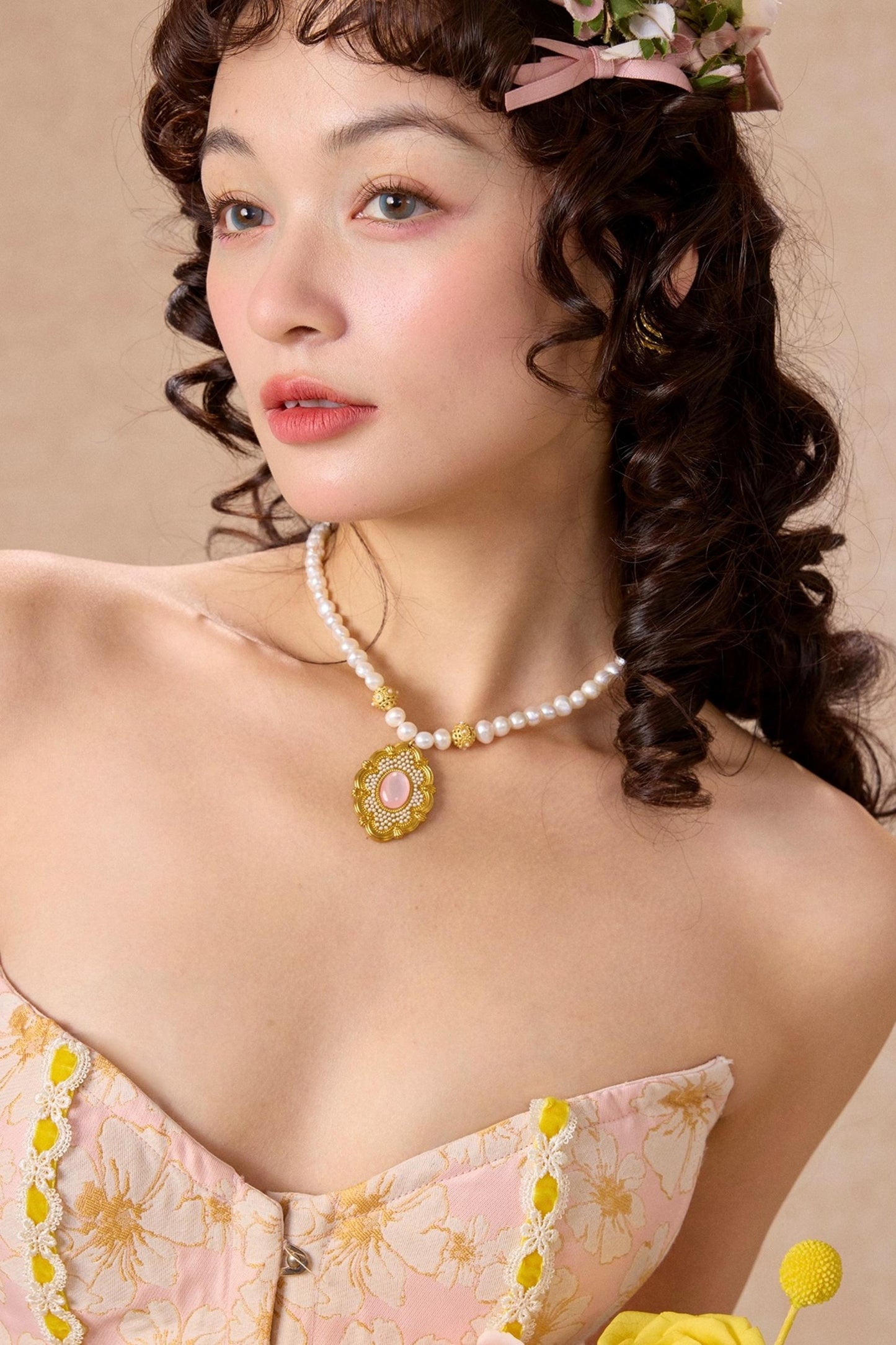 Flower Lace Skirt Set-Up