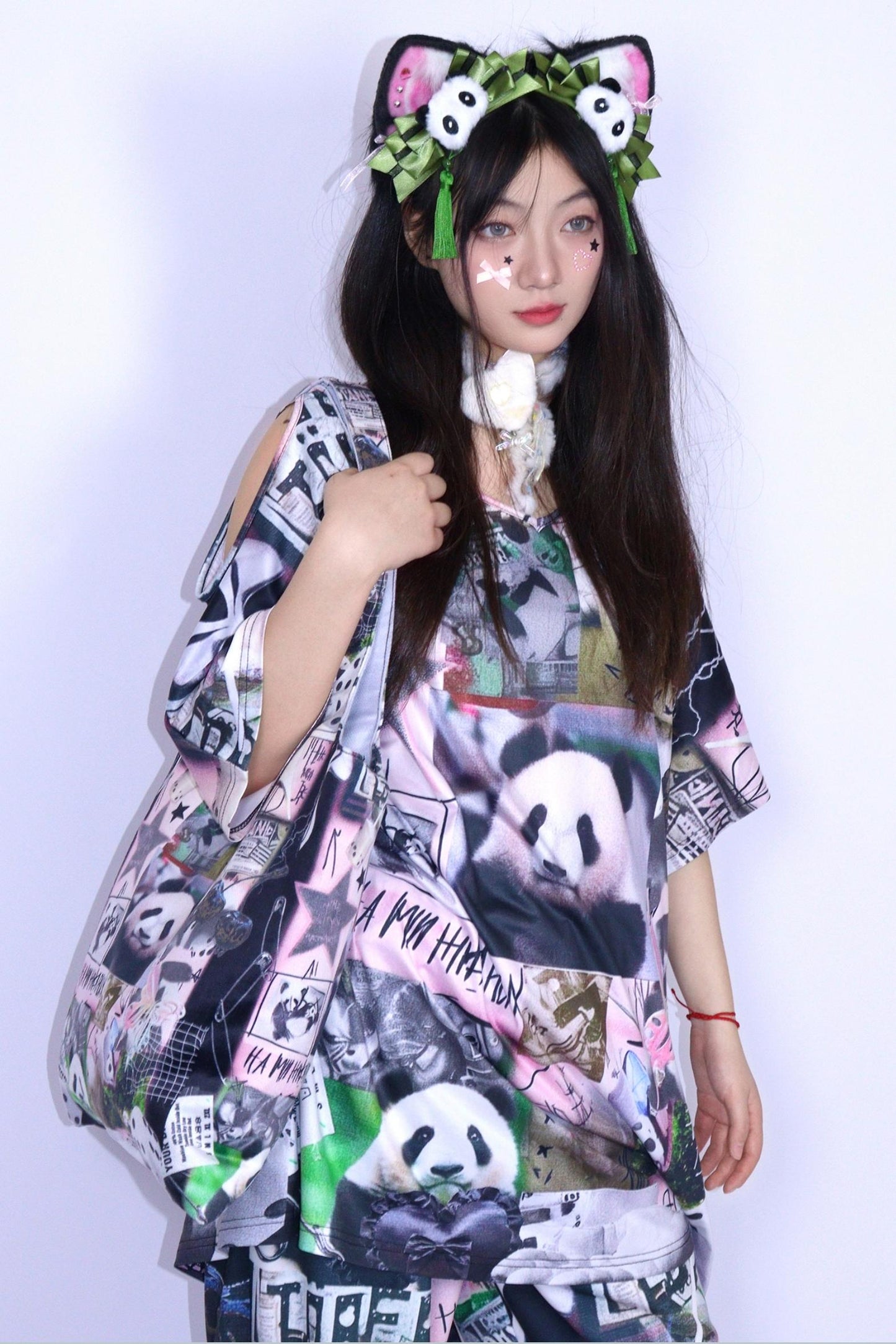 Millennial Retro Off-Shoulder Top