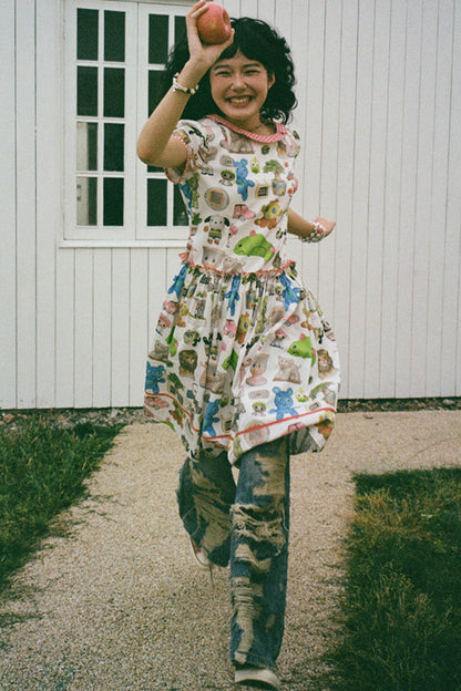 Unique Vintage Summer Dress