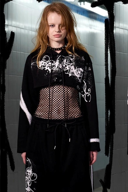 Lacquer Printed Sweatshirt