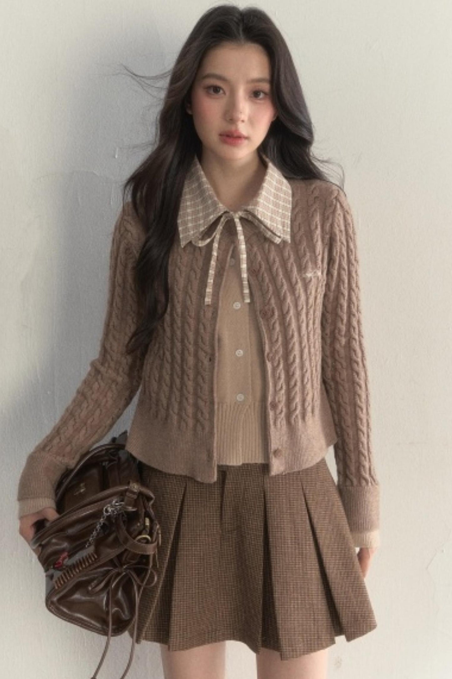 Fake Two Gentle Knit Sweaters