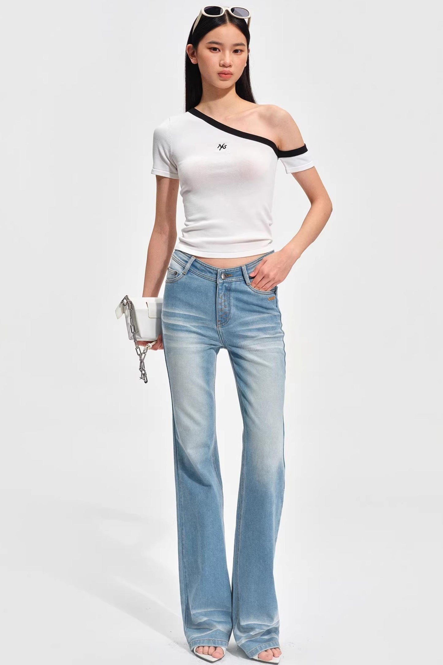 Wave Tencel Denim Pants