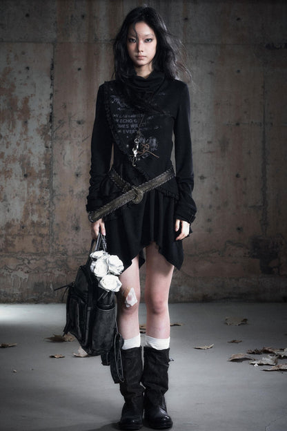 Wandering Wind Texture Dress