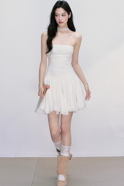 Moonlight Ripple French Tencel Dress