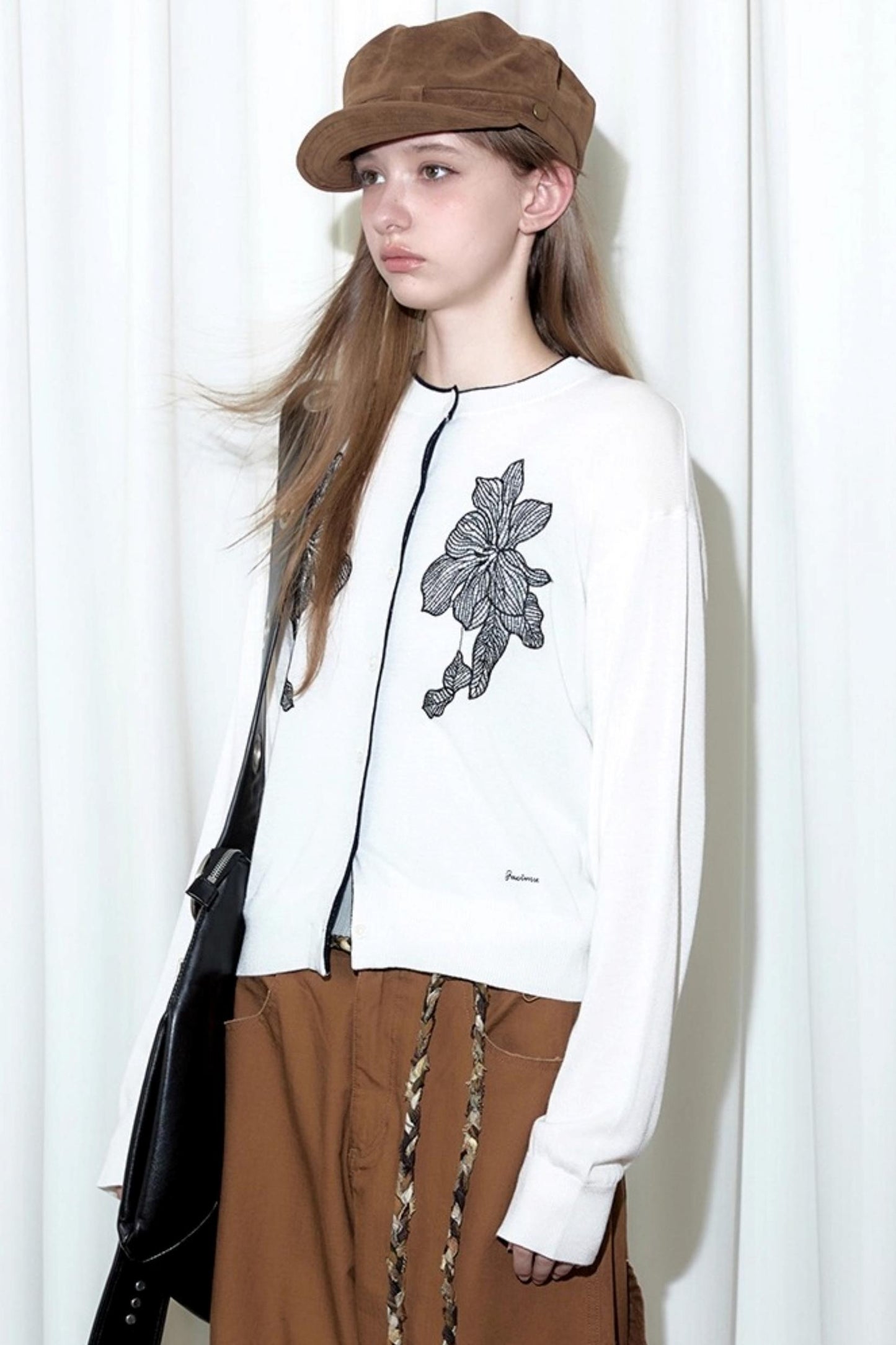 Light Wool Blend Cardigan