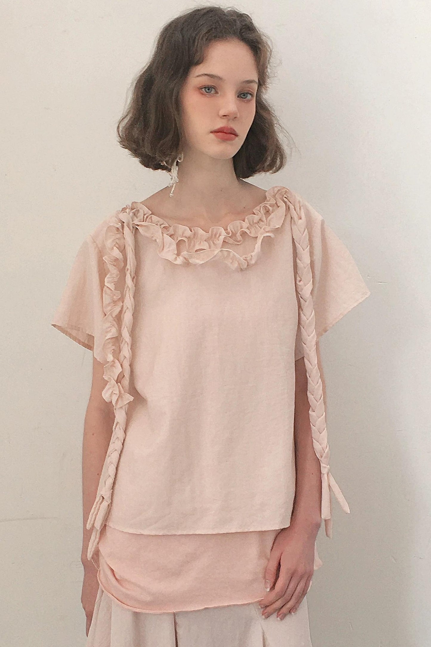 Lotus Leaf Lace Top Set-Up