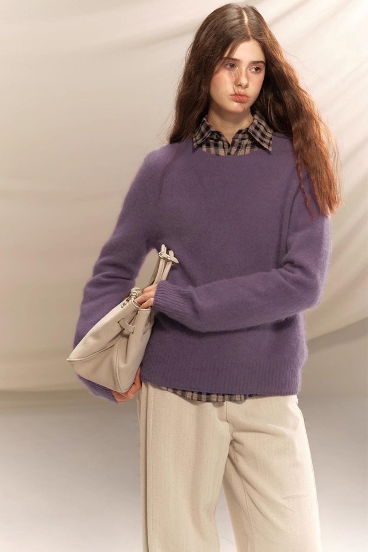 Twilight Apricot Twill Trousers