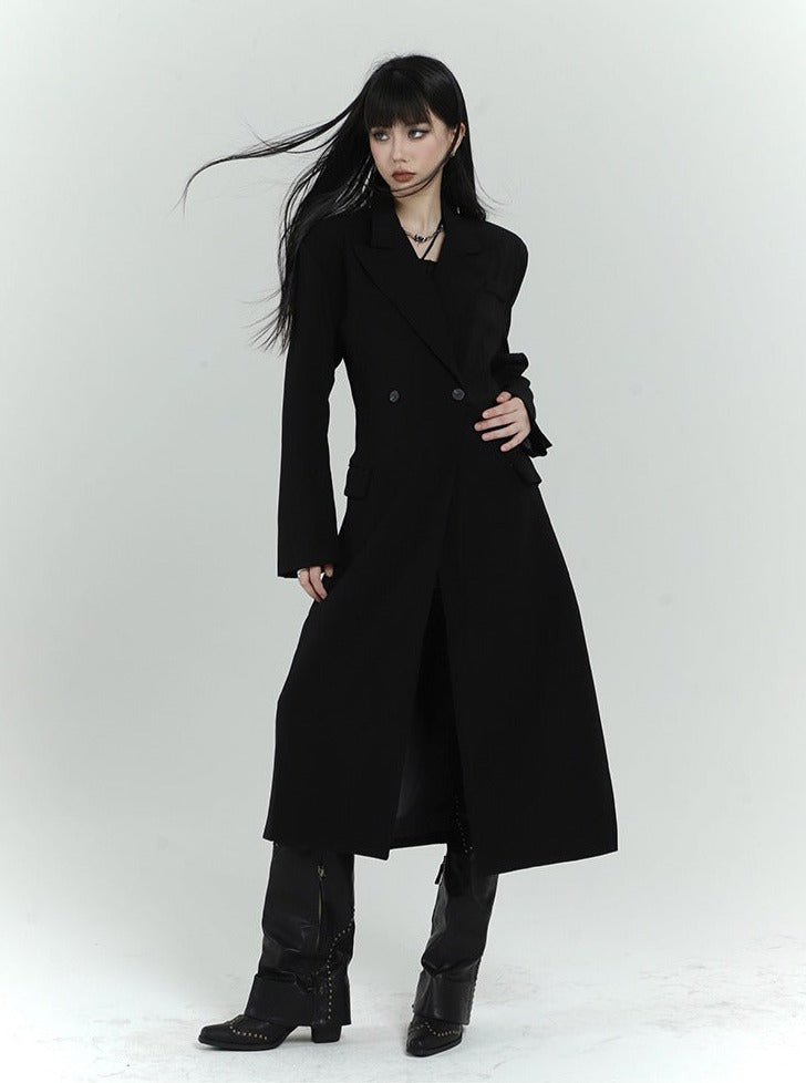 Mid-length Trench Coat Jacket