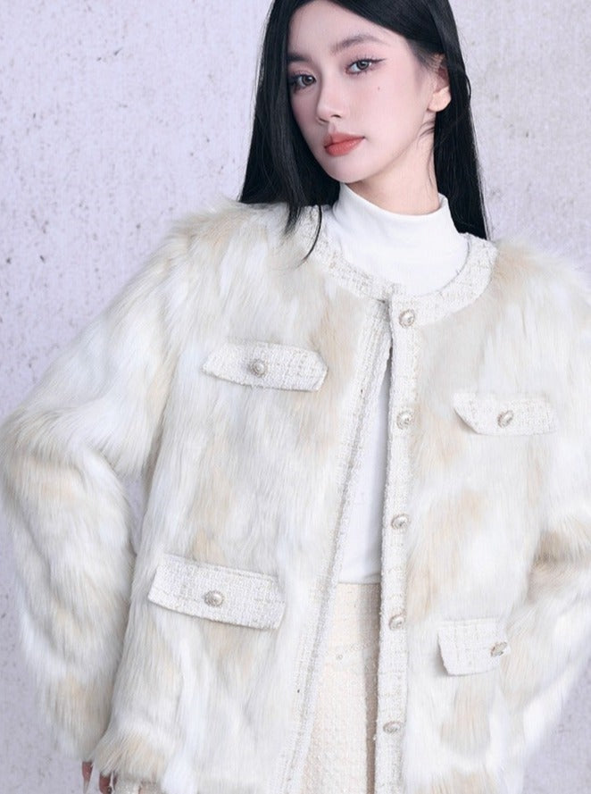 Fur Small Plush Jacket