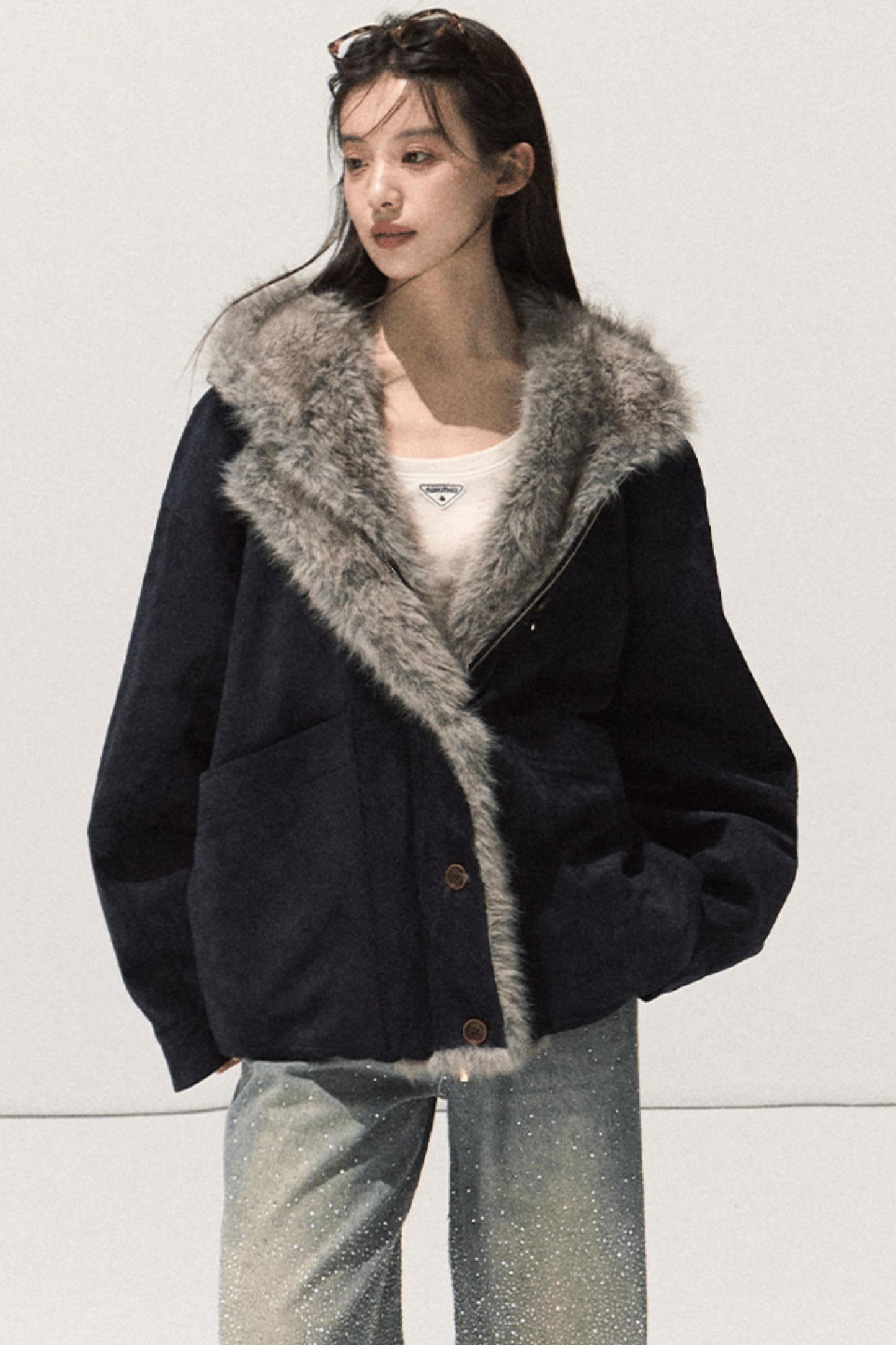 Skin Emotion Long-Sleeved Knitted Sweater