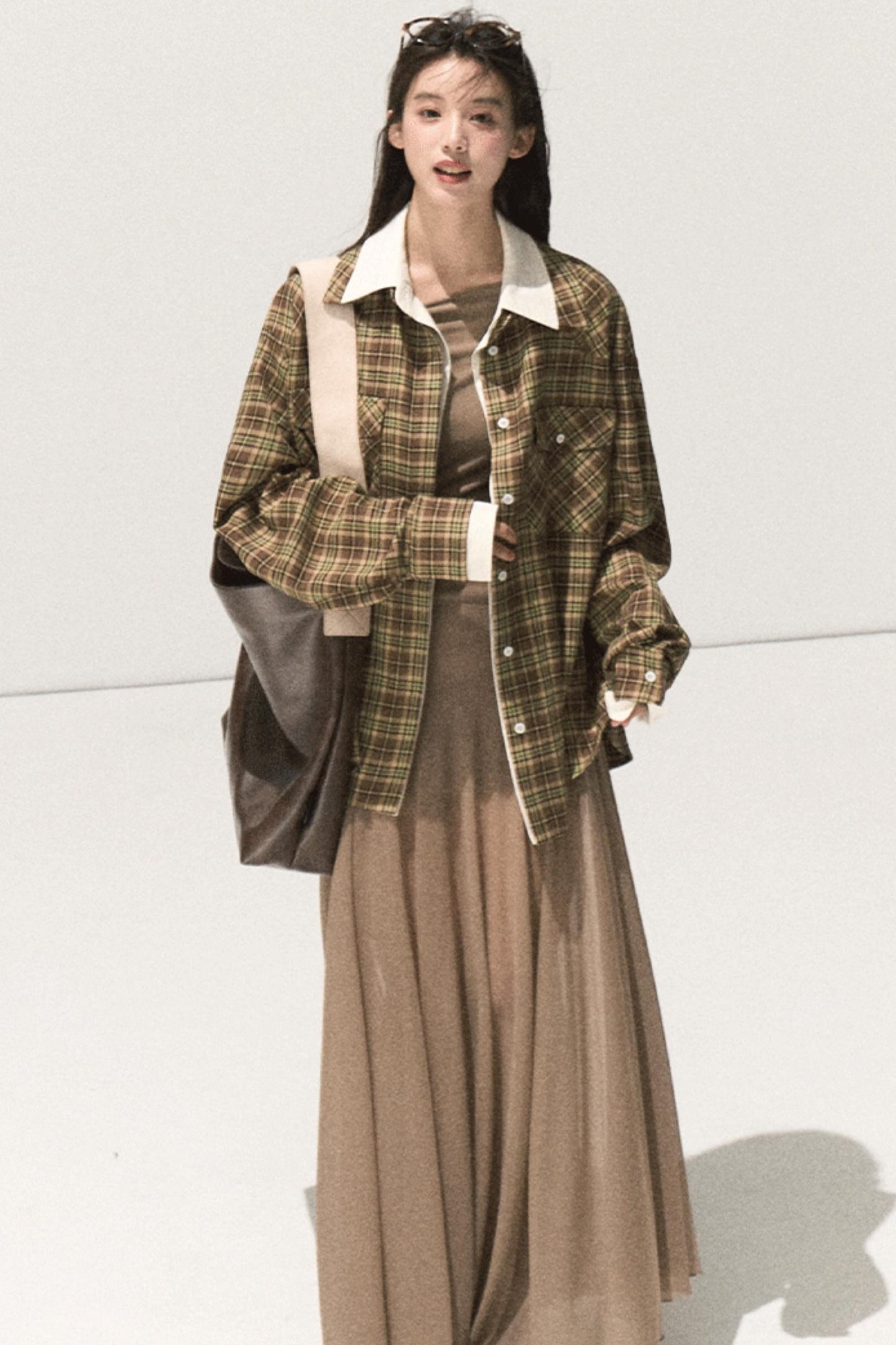 Soft Mist Shoulder Waist Dress