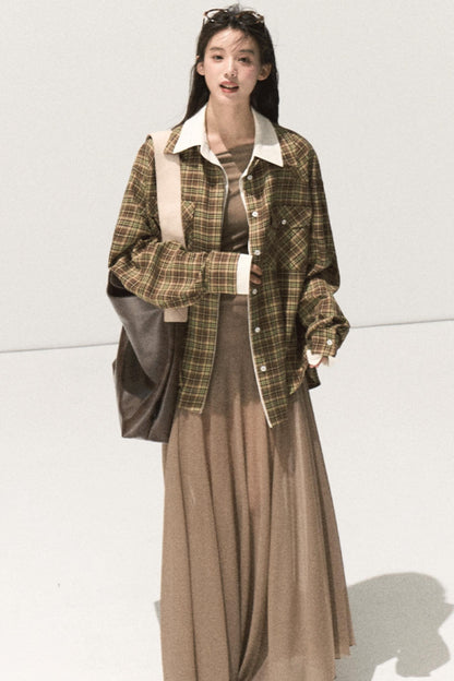 Soft Mist Shoulder Waist Dress