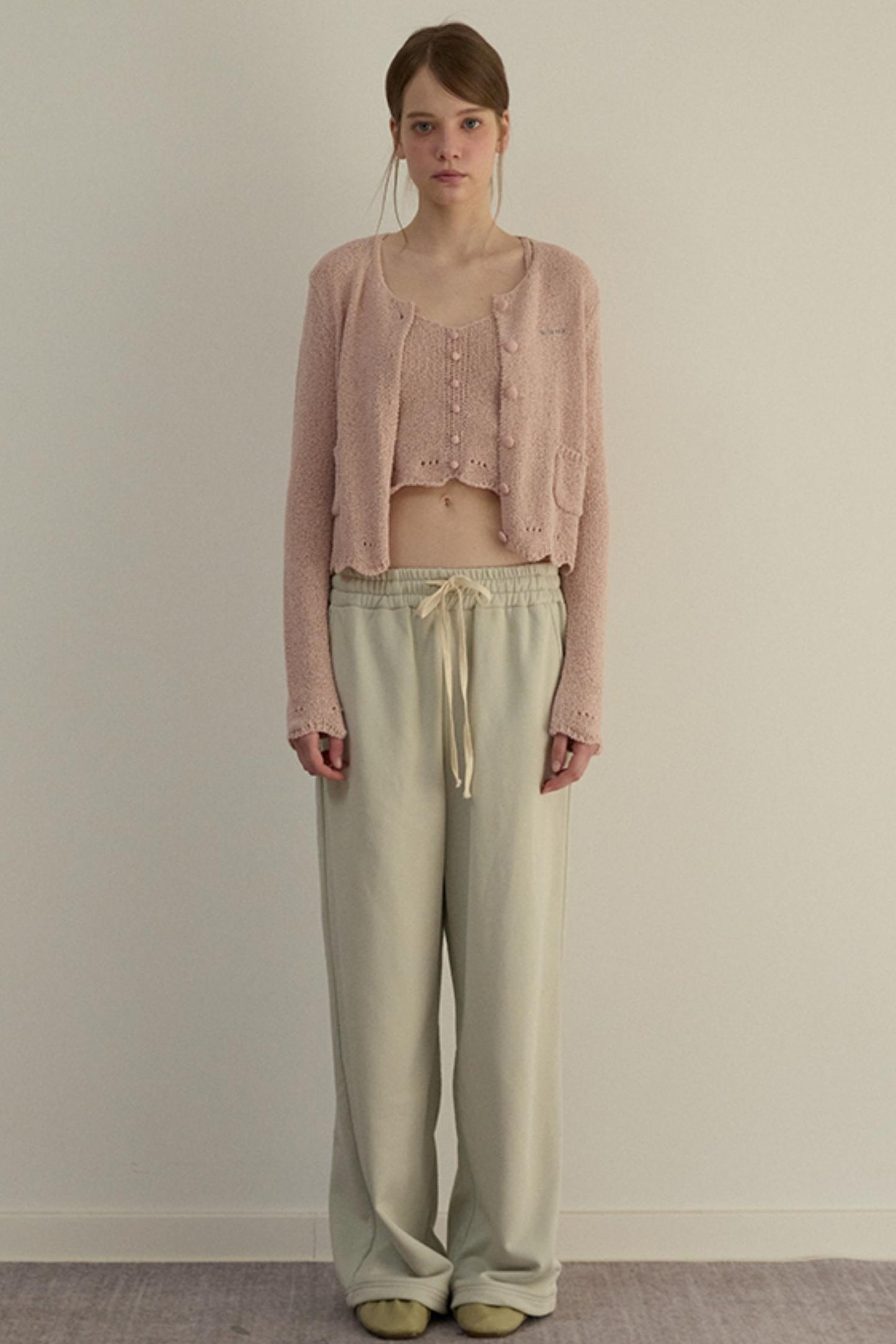 Misty Knit Cardigan Set