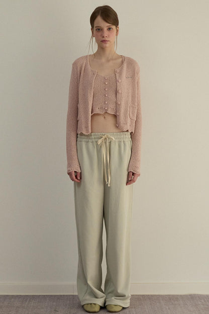 Misty Knit Cardigan Set