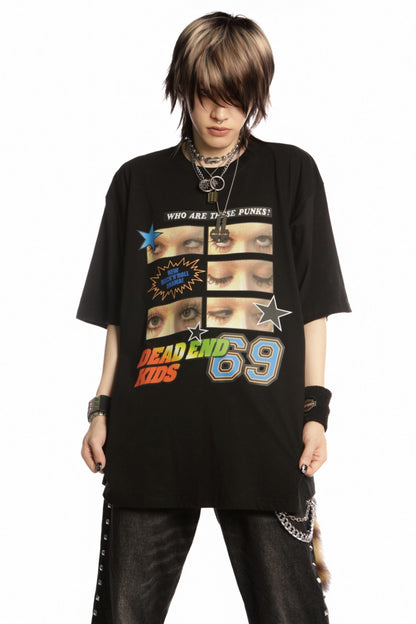 Retro American Street Subculture T-Shirt