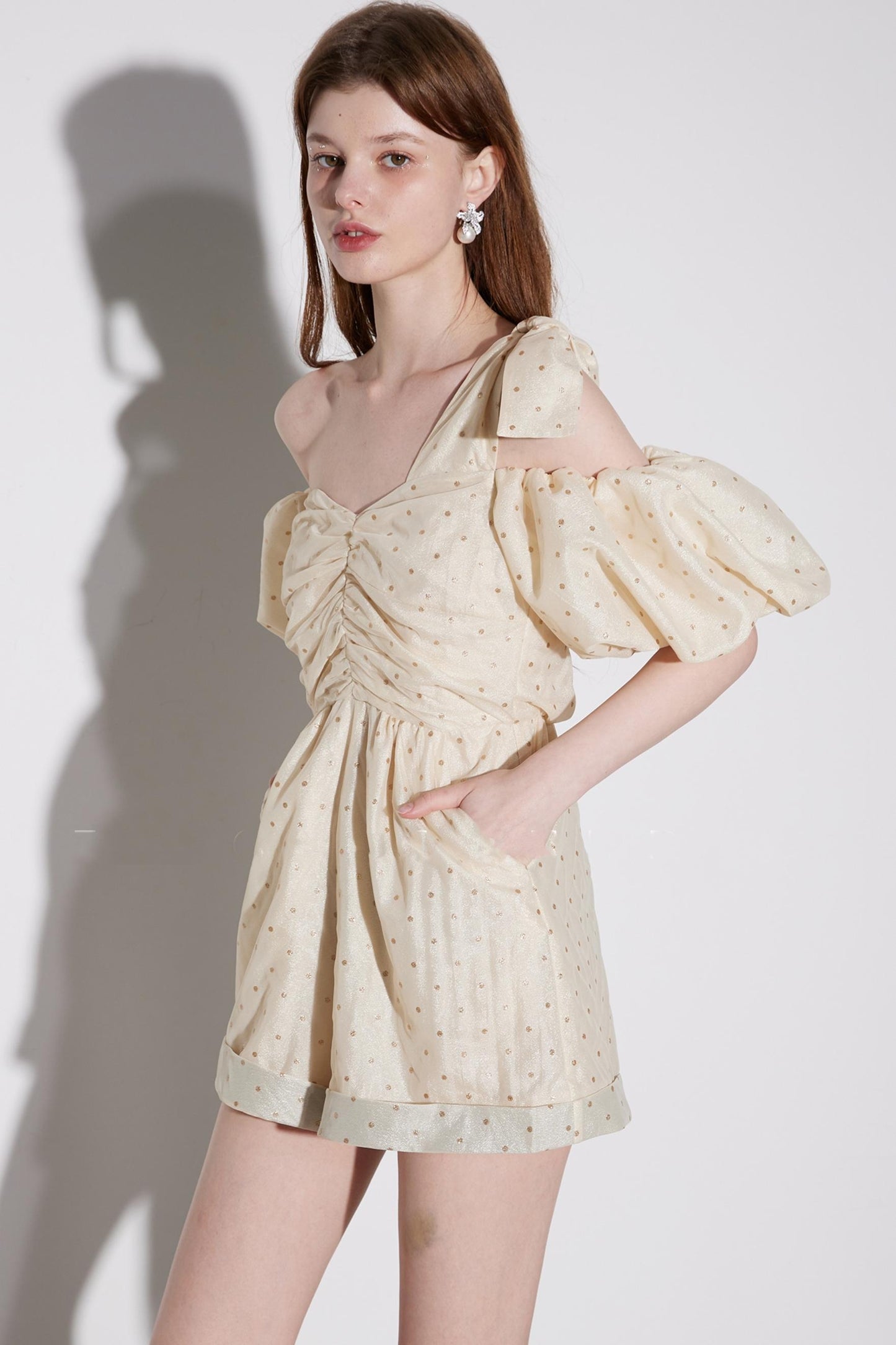 Gold Bubble Jumpsuit