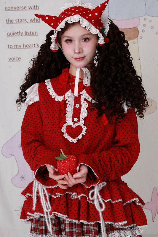 Christmas Girl Fleece Top