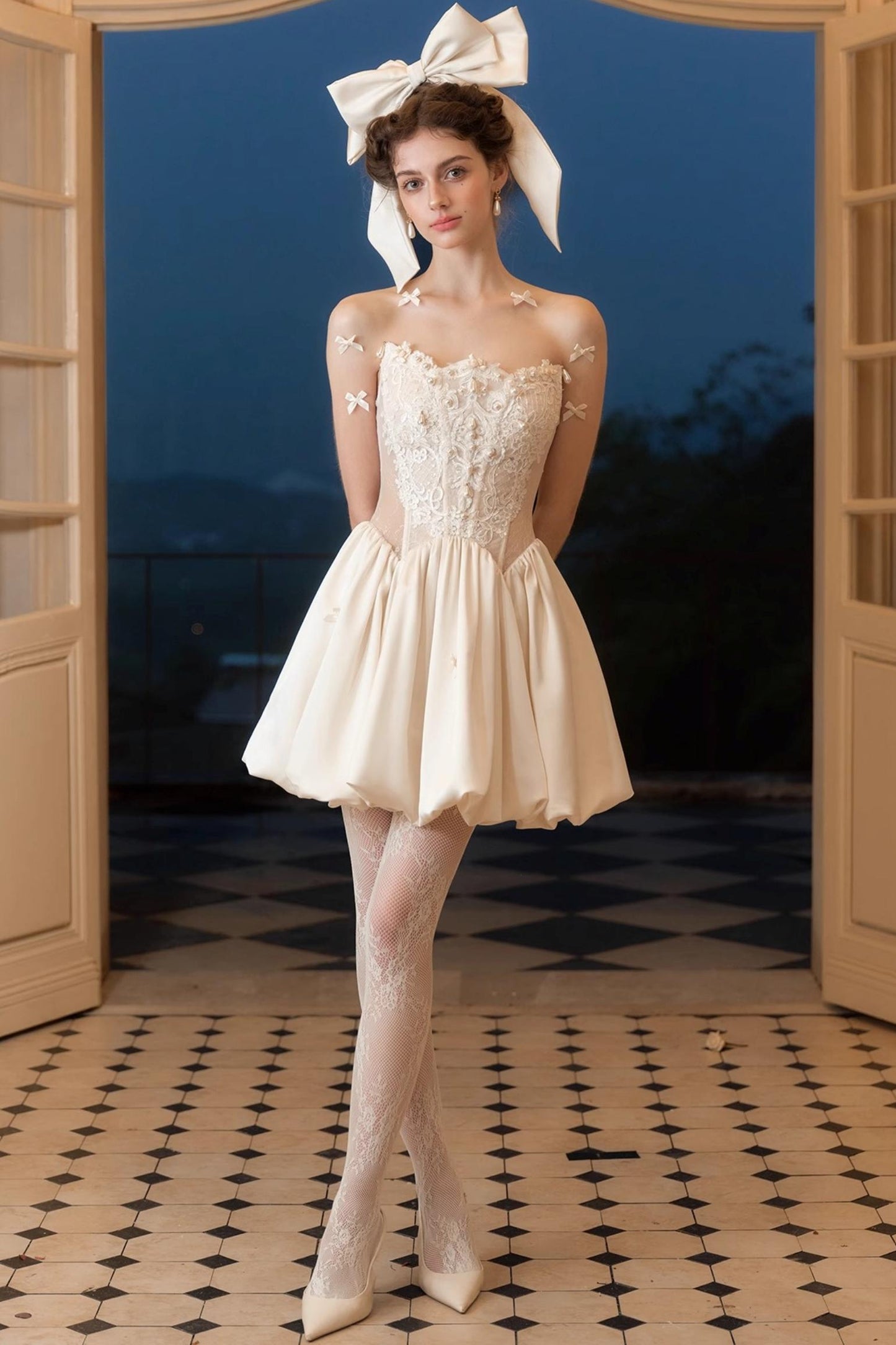 French Wedding Gown Dress