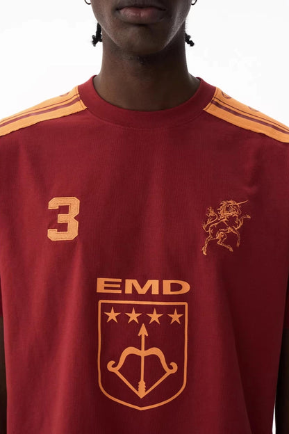 Retro Contrasting Sports Top