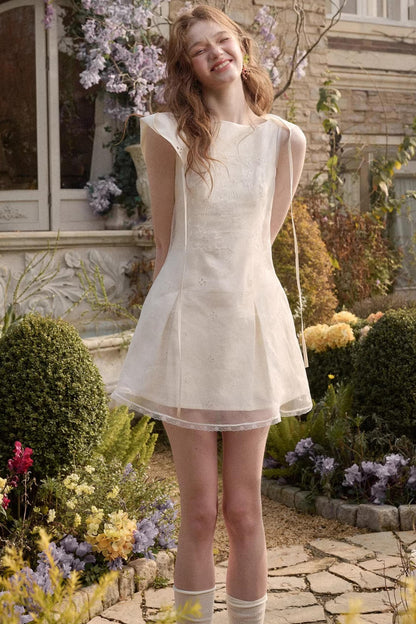 Galaxy Sky Island Embroidered Dress